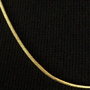 Serpentine Goldtone Necklace